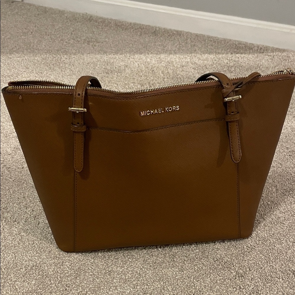 Michael Kors Tan Leather Tote